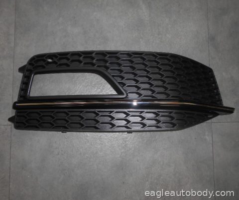 A4 13-16 RT FT BUMPER INSERT*FOG LAMP BEZEL; AU1039118