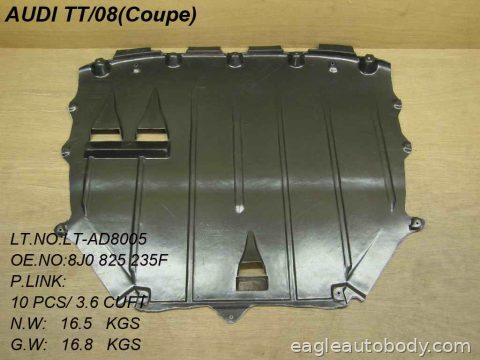 TT QUATTRO 08-15 LOWER ENGINE COVER*COUPE AU1228116
