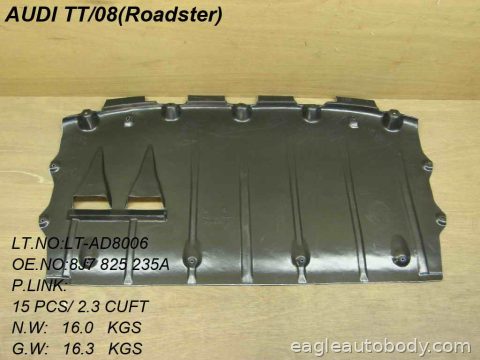 TT QUATTRO 08-15 LOWER ENGINE COVER*ROADSTER AU1228117
