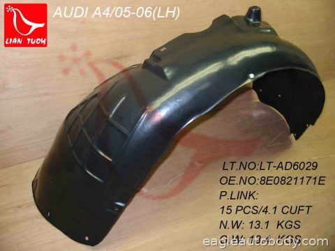 A4 05-06 LT FT FENDER LINER*A4/S4 AU1250100