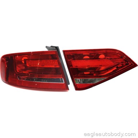 A4 09-12 LT TAILLAMP ASSY INNER*SDN; BULB TYP AU2802100