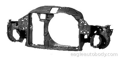 MINI COOPER 02-08 RAD SUPPORT*BASE*W/O S MODE 16081