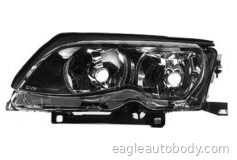 3SERS 02-05 LT H/L ASSY*HALOGEN*SDN/WGN*W/BLK P07P2