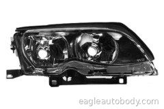 3SERS 02-05 RT H/L ASSY*HALOGEN*SDN/WGN*W/BLK P07P1