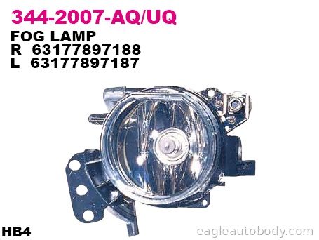 525I 04-07 LT FOG LAMP ASSY*W/M PKG BM2592135