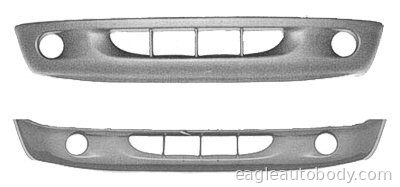 DAKOTA 97-00 LOWER FACIAL*W/O FOG*PRMD*=DURGO 06472