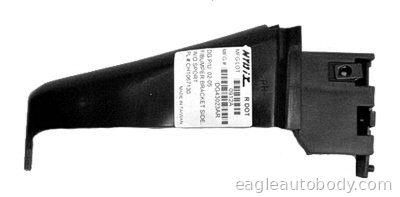 DG.PU 02-08 RT.SIDE OUTER MTNG BRKT*W/CHR.BUM 05728-4A