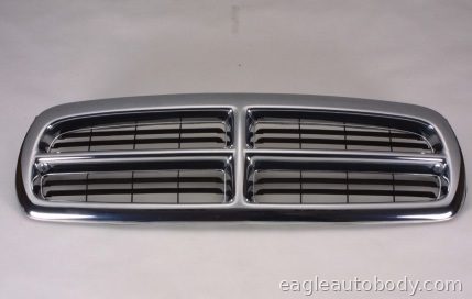DAKOTA 97-04*=DURANGO 98-03 GRILLE*(CHR/BLK) 06445