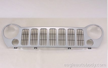 LIBERTY 05-07 GRILLE*W/FOG*CHR*W/BLK INSERT*L 04447.12