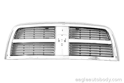 DG.PU 10-12 GRILLE*2500/3500*CHR.W/BLK.INSERT 05750.12