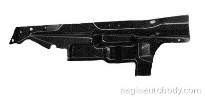 PT CRUISER 03-05 RADIATOR SUPPORT*INNER SIDE CH1225164