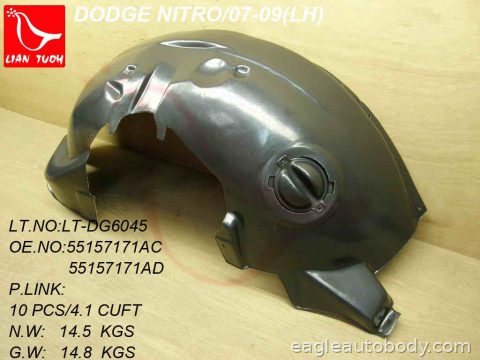 NITRO 07-11 LT FENDER LINER 06906L