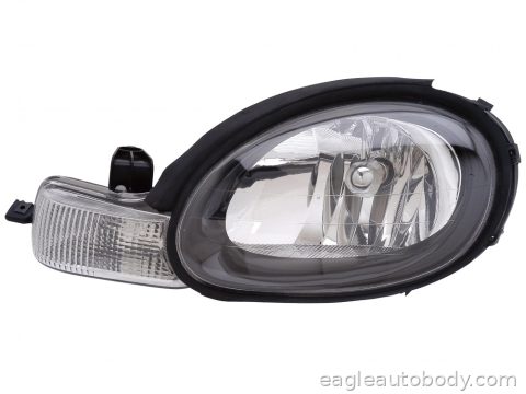 NEON 01-02 LT H/L ASSY*W/BLK BEZEL*BLK INSIDE P6214