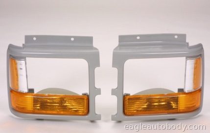 DAKOTA 91-96 LT PK/SIGNAL LAMP*BLK*W/BEZEL&S/ P6410