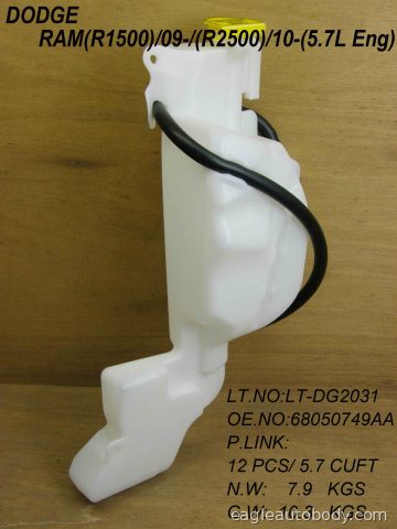 RAM 1500 09-10 COOLANT RECOVERY TANK CH3014130