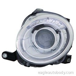 500 12-16 RT.H/L ASSY*W/O BLK TRIM*EXC.L P18061