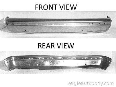 FD.P/U 87-91 FT.BUMPR*CHR*W/PAD HOLE*BRONCO 03925