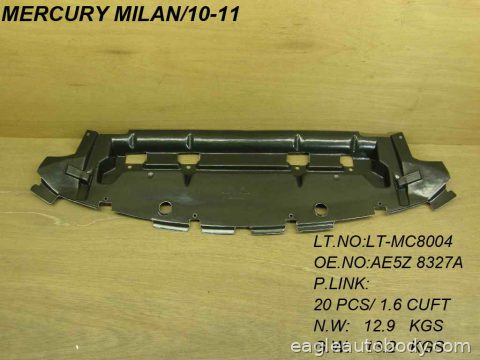 FUSION 06-09 FT BUMPER AIR SHIELD LOWER FO1091100