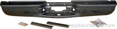 SUPER DUTY 99-07 RR.BUMP ASSY*BLK*W/O SENSOR FDSU-409018