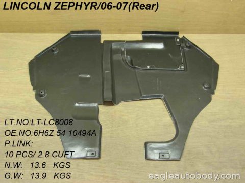 FUSION 06-09 LOWER ENGINE COVER FO1228110