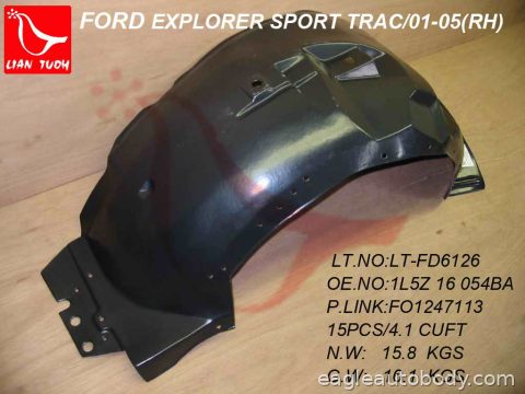 EXPLORER SPORT/TRAC 01-05 RT.LINER APRON*= 03716-4R
