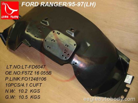 RANGER 93-97 LT.FT.FENDER LINER 03706L