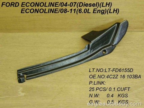 E-150 04-10 LT FT FENDER LINER*6.0L FO1248145