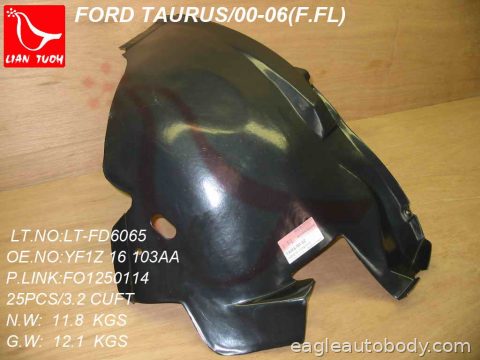 TAURUS 00-07 LT.FT.SECTION FENDER LINER* 04616*L