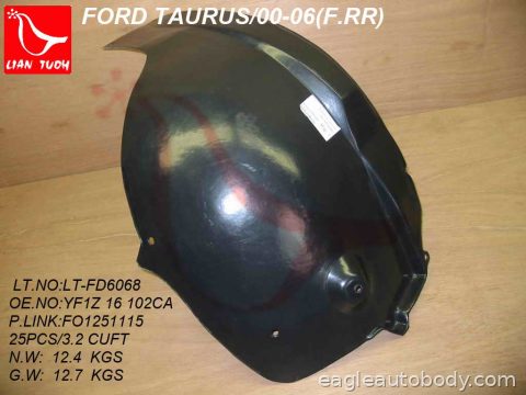 TAURUS 00-07 RT FT RR SECTION FENDER LINER 04616*E