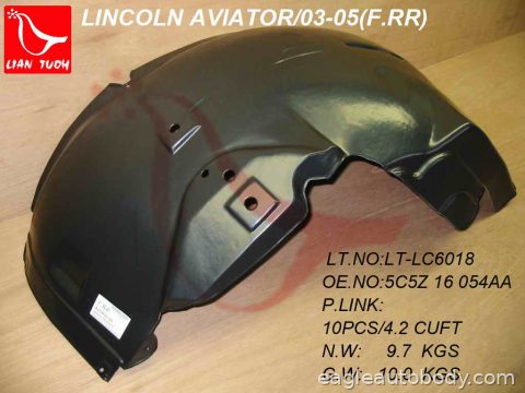 AVIATOR 03-05 RT FT FENDER LINER*PLASTIC LINE FO1251134