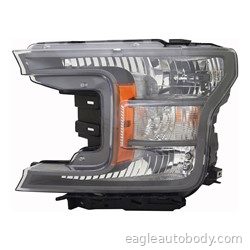 FD.F150 18-20 LT.H/L ASSY*HALOGEN*W/BLK BEZEL P3806.28
