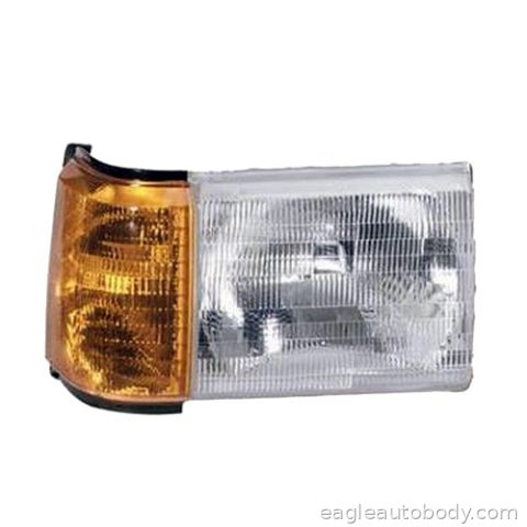 FD.P/U 87-91 RT.H/L ASSY*W/PK/LMP&W/BLK TRIM P2299A