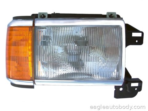 FD PU 87-91 RT H/L ASSY*W/CHR TRIM&W/PK LAMP P2299G