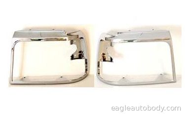 FD.P/U 92-96 LT.H/L BEZEL*CHR*=F250/350 92-98 03936