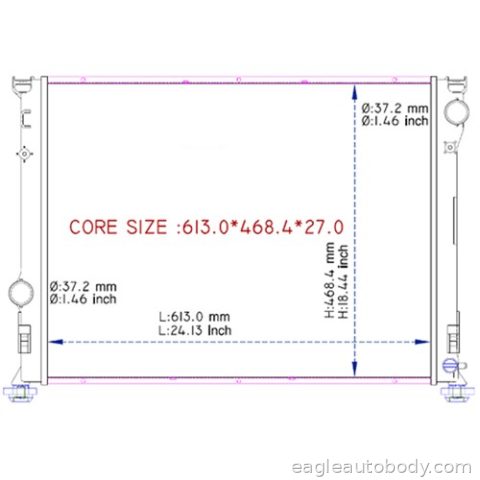 MKZ/ZEPHYR 07-10 RADIATOR*=R4008 R5411