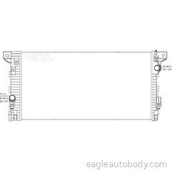 F-150 18-20 RADIATOR ASSY*5.0L; W/O TOWING PK FO3010347
