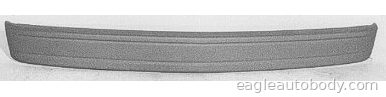 ASTRO/SAFARI 85-94 FT BUMPER*BLK*W/O TOP PAD 02024