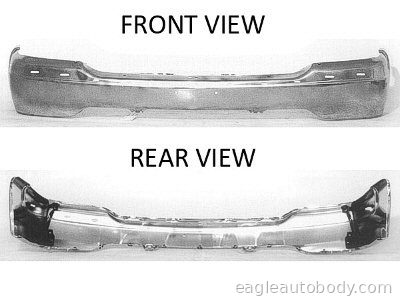 SIERRA 99-02*=YUKON 00-06 FT.BUMPER*CHR*W/O B 01717
