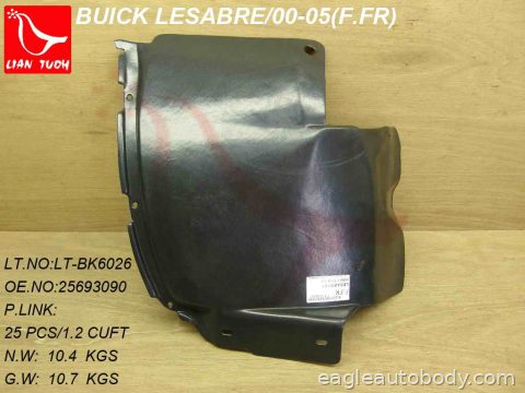 LESABRE 00-05 RT FT BUMPER EXTENSION OUTER GM1005153