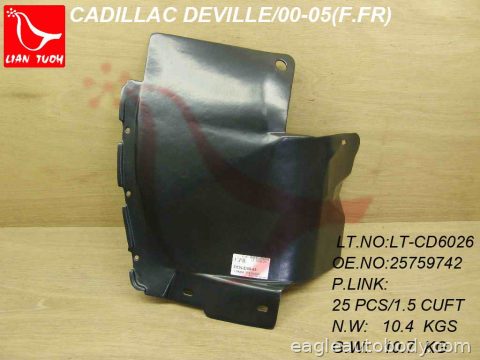 DEVILLE 00-05 RT FT COVER*DEVILLE GM1017105