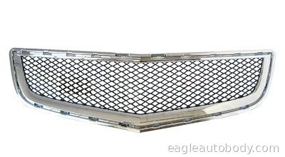TRAVERSE 09-12 LOWER BUMPER GRILLE*BLK*W/CHR 01546-0