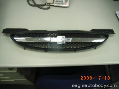 AVEO 04-06 GRILLE ASSY*BLK/CHR*SDN*=04-08 H/B 00249