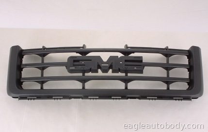 SIERRA 07-13 GRILLE*1500*TEX*W/BLK FRAME*W/O 01747-9