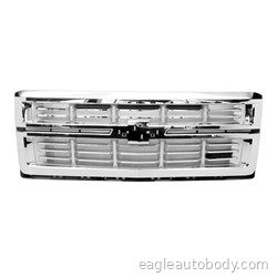 SILVER 14-15 GRILLE*CHR FRAME*W/GRAY BAR*1500 01748.36