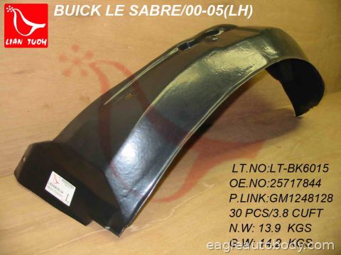 LE SABRE 00-05 LT FENDER LINER 05018-2L