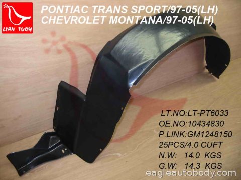 VENTURE 97-05 LT.FT.FENDER LINER 01016L
