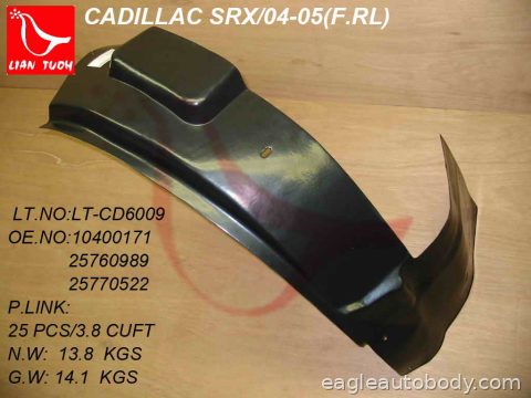 SRX 04-09 LT.FT.RR SECTION FENDER LINER 00416*L