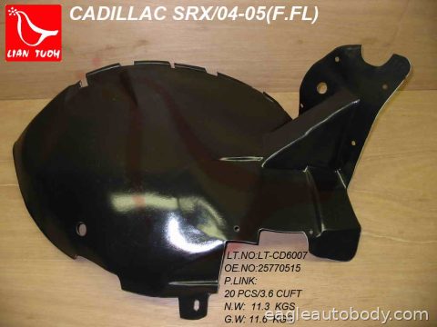SRX 04-09 LT FT FENDER LINER*PLASTIC LINER GM1248171
