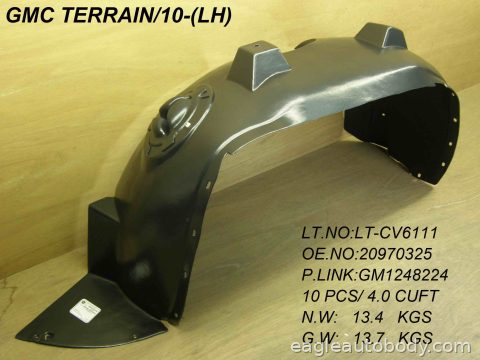 TERRAIN 10-13 LT FENDER LINER 01816L