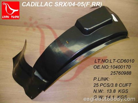 SRX 04-09 RT.FT.RR.SECTION FENDER LINER 00416*R
